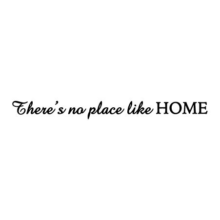 There's No Place Like Home Wall Quotes™ Decal | WallQuotes.com