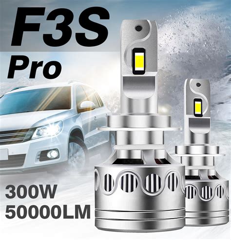 F3s Pro 300w 50000lm Faros Led Hilo Beam Led Car Light H7 H11 9006