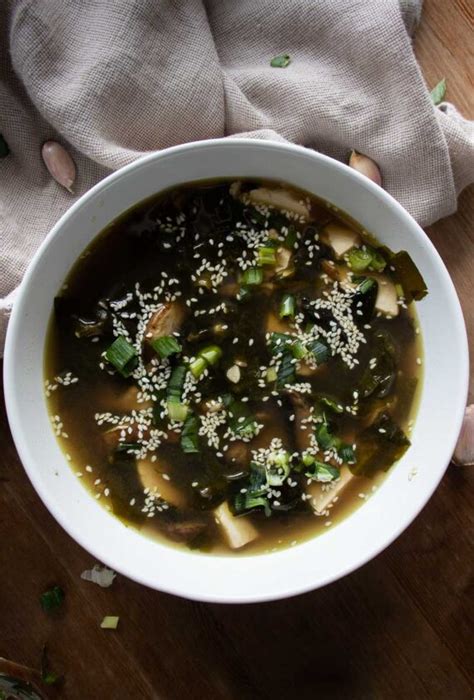 Vegan Korean Seaweed Soup Recipe