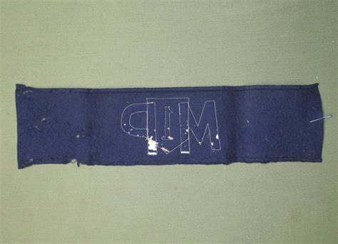 1st Infantry Division Military Police Armband SOLD J Mountain Antiques