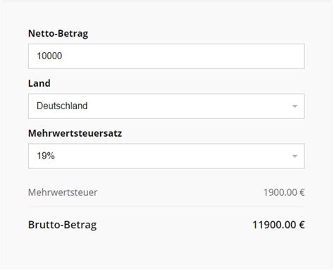 Mehrwertsteuer Definition Mwst Rechner Einfach Erkl Rt