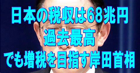 岸田首相、日本の税収「過去最高68兆円超」でも増税目指すsnsでは怒りの声「なんで還元しない？」「国民の敵としか思えない」 Nの広場