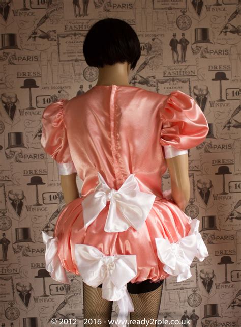 Bow Peach Sissy Satin Dress Ask About Colour Choices Etsy