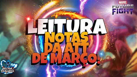 Leitura Patch Notes Att De Mar O Marvel Future Fight Youtube