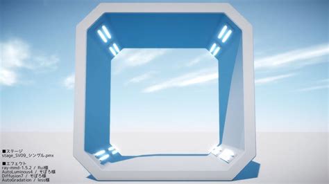 Mmd Stage Dl Tunnel Cube By Shyuugah On Deviantart