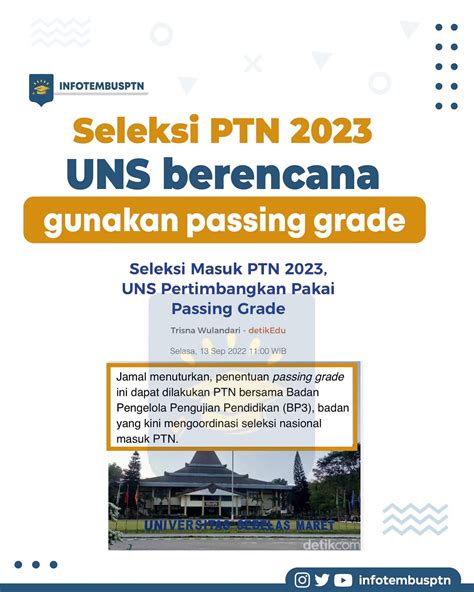 SNMPTN SBMPTN UTBK 2023 On Twitter Pertimbangan Passing Grade