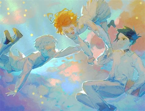 Emma Norman And Ray Yakusoku No Neverland Drawn By Hinnoe0727