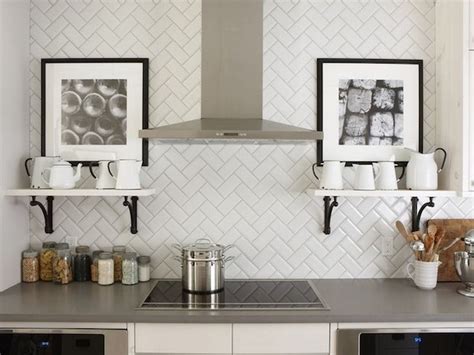 Off White Subway Tile Backsplash