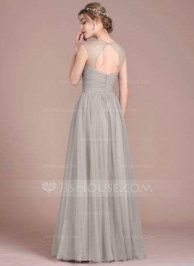 US 137 Robe Marquise Princesse Col V Longueur Ras Du Sol Tulle Robe