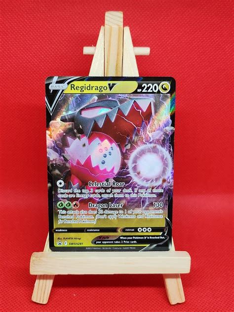 Pokemon Swsh Promotional Promo Ultra Rare Regidrago V Swsh Ebay