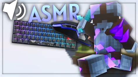 Keyboard Mouse ASMR Handcam Blocksmc Bedwars YouTube