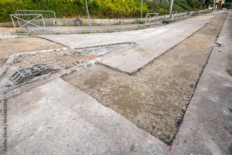 Travaux de réfection de chaussée Remblayage de tranchée et compactage