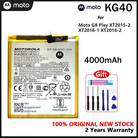 Motorola Original Kg Battery For Moto G Play Moto One Macro