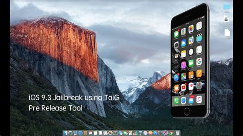 IOS 9 3 Jailbreak Using TaiG YouTube