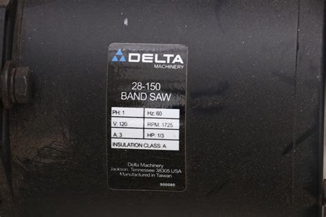 Delta Machinery 28 150 Band Saw Ebth