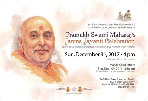 Pramukh Swami Maharaj Birthday Quotes Shortquotescc