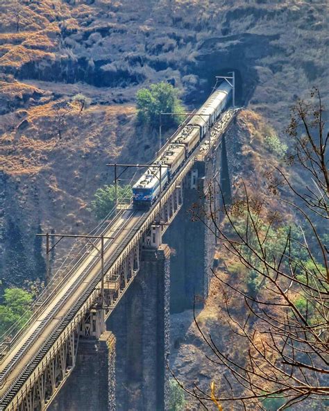 Indian Travellers on Instagram: “View from Kasara Ghat 🚈😍 . . Photo by ...