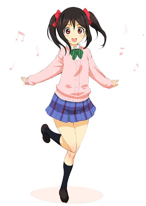 The Big Imageboard Tbib 1girl Beamed Eighth Notes Black Hair Black