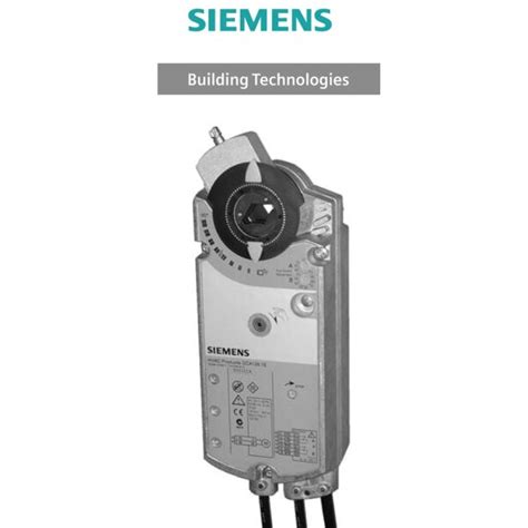 Siemens Luftklappen Drehantriebe GCA 1E