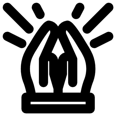 Hands Pray Vector Svg Icon Svg Repo