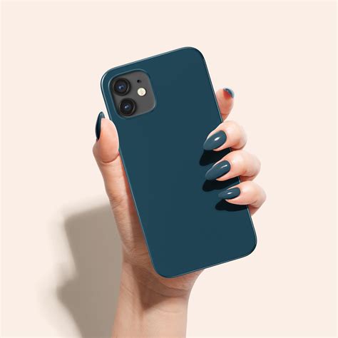 Teal Iphone Case Dark Teal Iphone 12 Pro Case Deep Teal Etsy