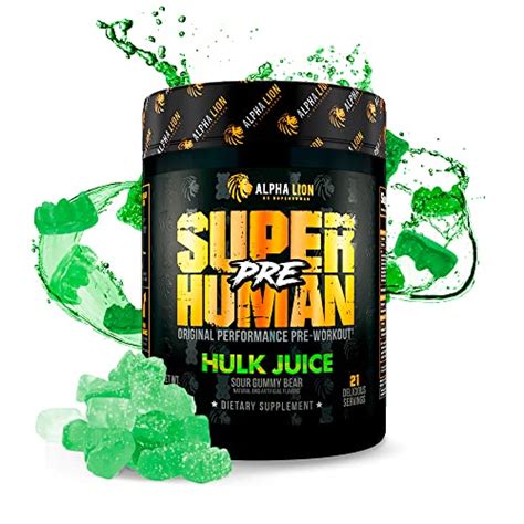 Alpha Lion Superhuman Pre Workout Powder Beta Alanine L Taurine And Tri