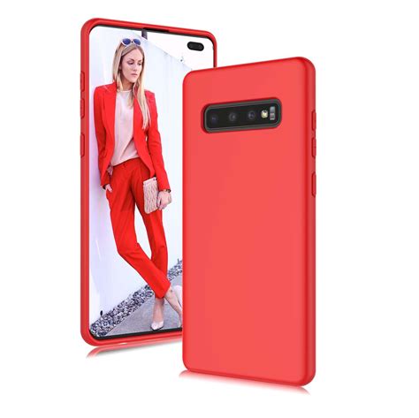 Cell Phone Cases For 58 Galaxy S10e Njjex Liquid Silicone Gel Rubber Shockproof Case Ultra