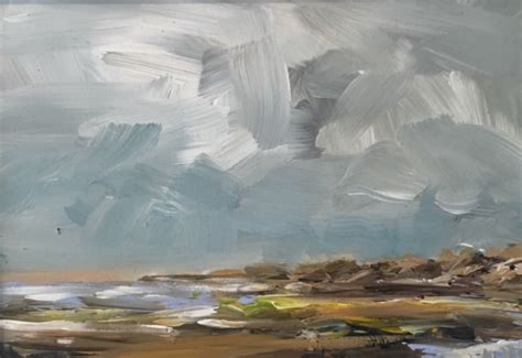 Zeeland Seascape Wim Van De Wege The Gallery Yr Oriel Newport Pembs