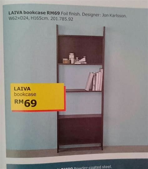 RAK IKEA LAIVA Furniture Home Living Furniture Shelves Cabinets