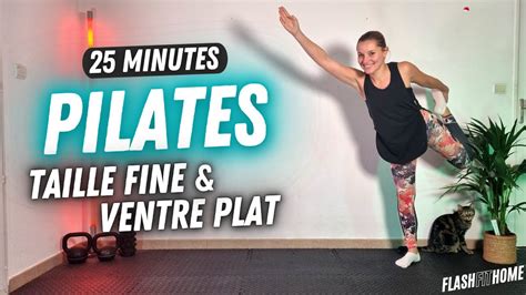 Cours De Pilates Ventre Plat Et Taille Fine Min Tous Niveaux Youtube