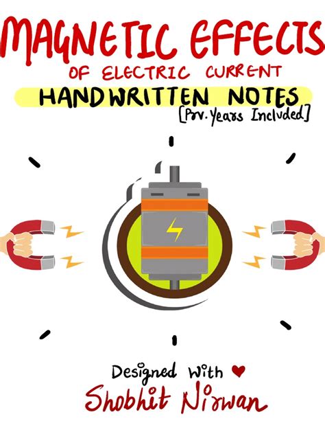 Magnetic Effects of Electric Current: A Summary of Key Concepts | PDF ... 