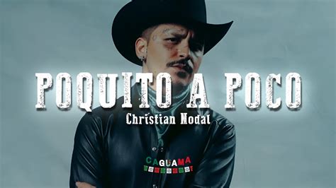 Christian Nodal Poquito A Poco Letra Lyrics YouTube