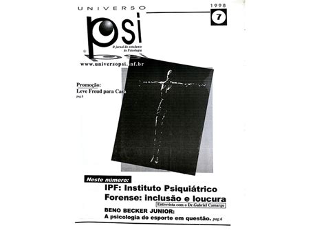 Pdf Ipf Instituto Psiquiátrico Forense Inclusão E Loucura Universo Psi Journal No 7