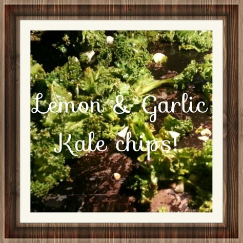 Lemon & Garlic Kale Chips | Fit and Fab Life!