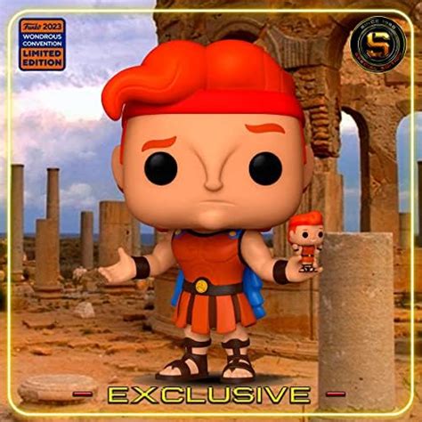 Funko Pop Disney Hercules Hercules With Action Figure Convention