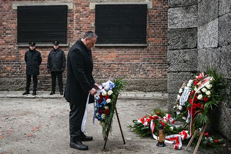 A Tearful Doug Emhoff Visits Auschwitz Kveller