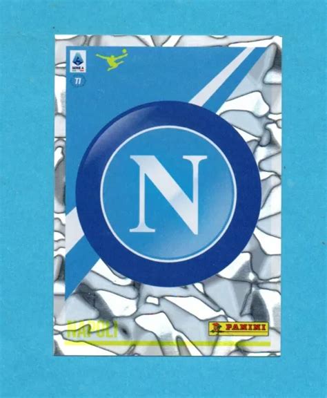 Panini Calciatori Figurina N Scudetto Badge Napoli New