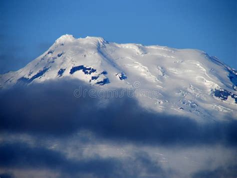 Beerenberg Volcano on Jan Mayen Island Stock Photo - Image of climb ...