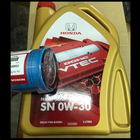 Honda Genuine Engine Oil SN 4L Fully Synthetic 0W20 Fully Synthetic