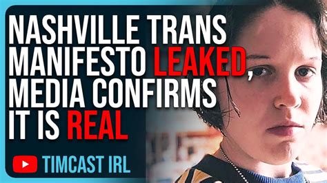 Nashville Trans Manifesto LEAKED Media CONFIRMS It Is Real Anti White