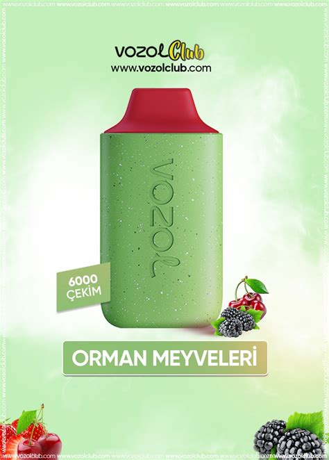 Vozol 6000 Çekim Aromaları Vozol Club