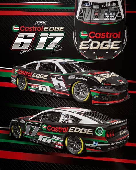 NASCAR News RFK Castrol Unveil 2024 Liveries