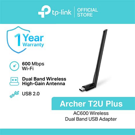 Tp Link Archer T U Plus Dual Band Ac High Gain Receiver