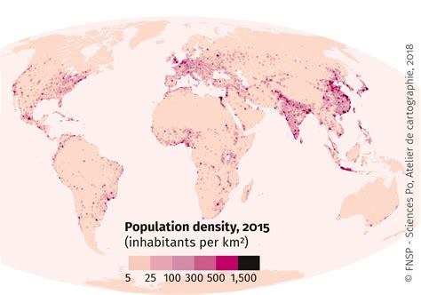 World Population Density Interactive Map