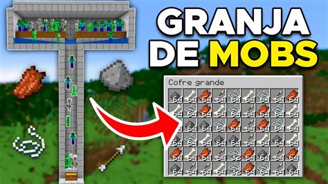 Granja De Mobs Muy Simple Minecraft Bedrock Y Java 1 20 YouTube