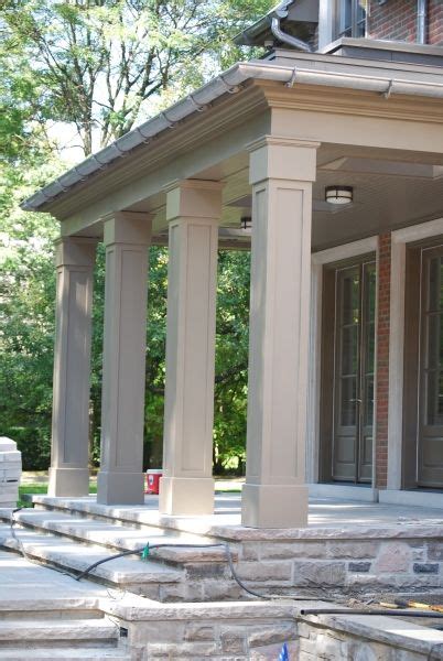 Column Porch Exterior Carpentry Exterior Trim Royal Exterior Fine