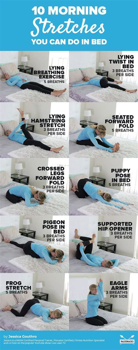 Energizing Yoga Stretches You Can Do In Bed Energizing Yoga