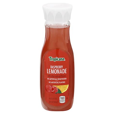 Tropicana Raspberry Lemonade 12 Oz Juice And Lemonade Valli Produce