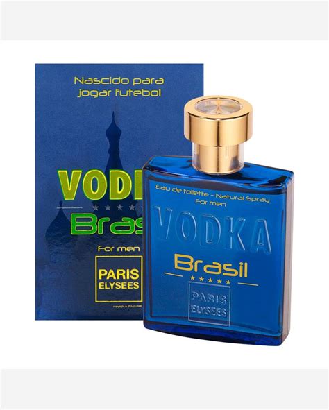 Riachuelo Vodka Brasil Azul De Paris Elysees Eau De Toilette Masculino