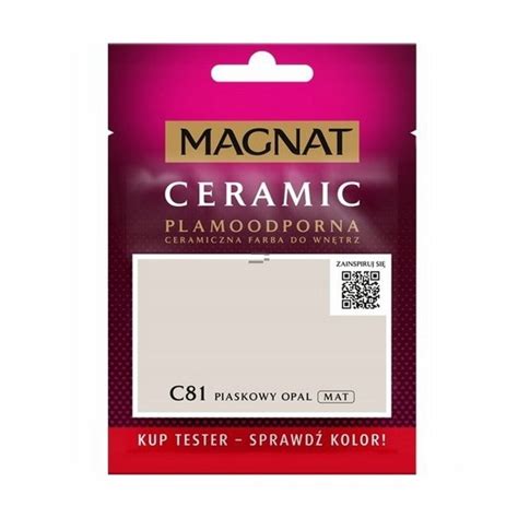 Magnat Ceramic Tester C Piaskowy Opal Ceramik Ceramiczna Farba Do